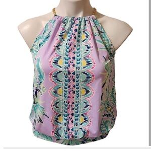 NEW Lilly Pulitzer Bowen halter top size XS